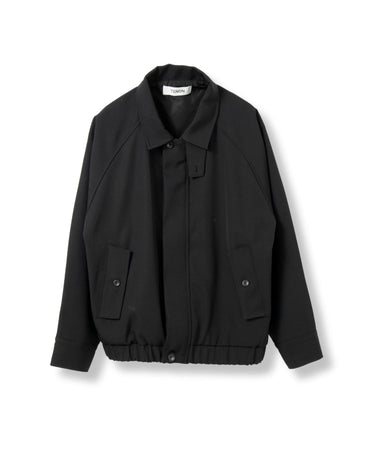DRIZZLER JACKET / STAND COLLAR BLOUSON | BLACK