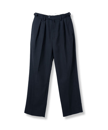 2TUCK TROUSERS | NAVY