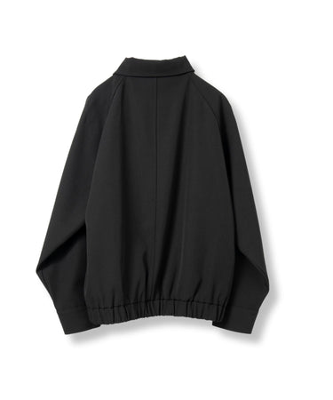 DRIZZLER JACKET / STAND COLLAR BLOUSON | BLACK
