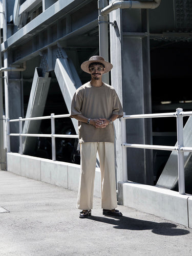 RELAX FIT T-SHIRT | BEIGE