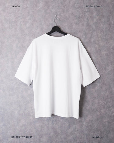 RELAX FIT T-SHIRT | WHTE