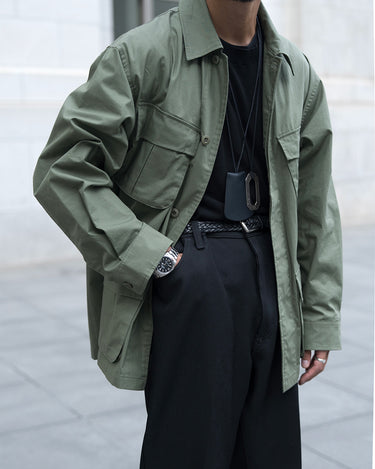 JUNGLE FATIGUE JACKET | OLIVE