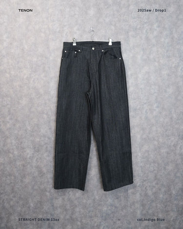 STRAIGHT DENIM 13oz